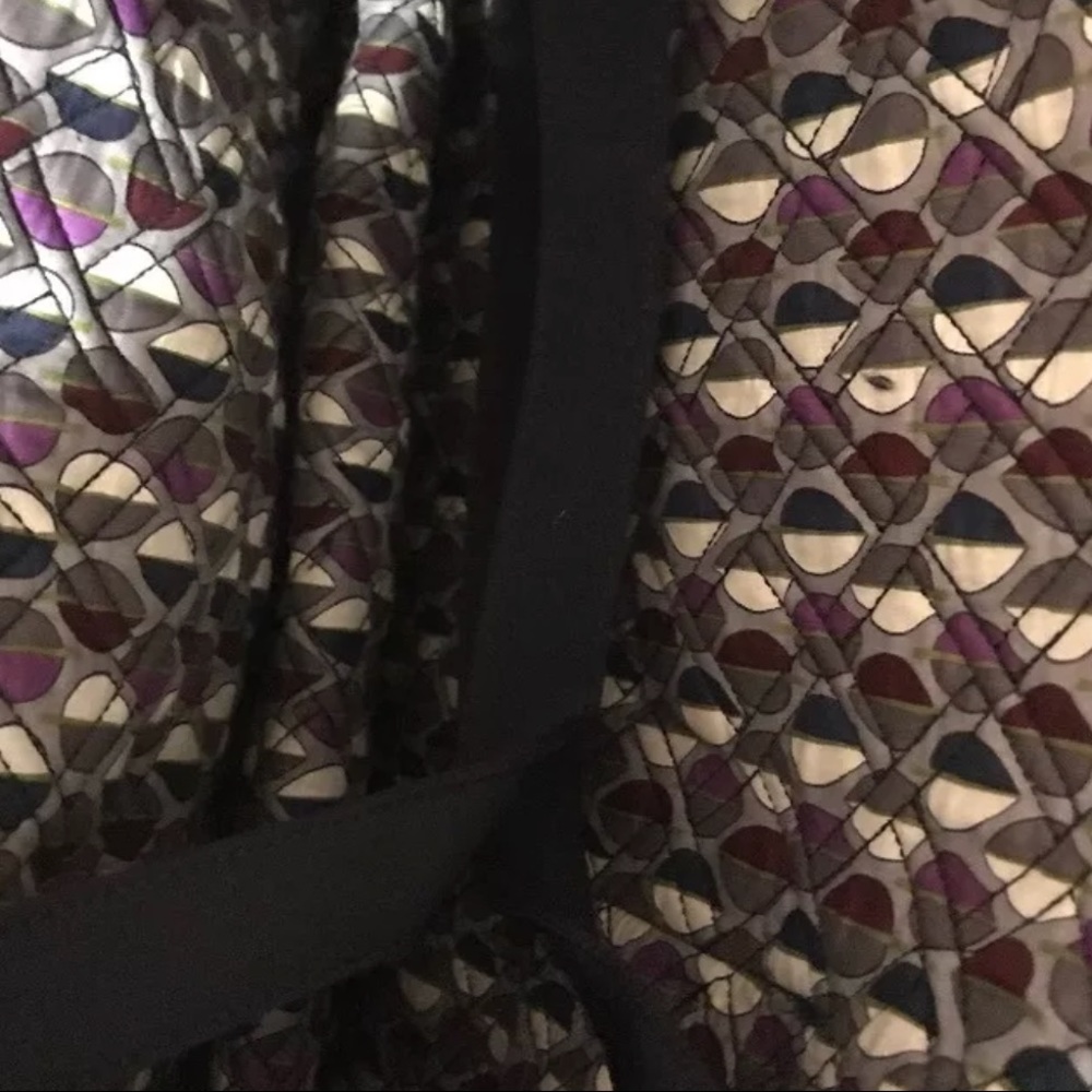 Vera Bradley Large Duffel Travel Bag Microfiber - Picture 7 of 7